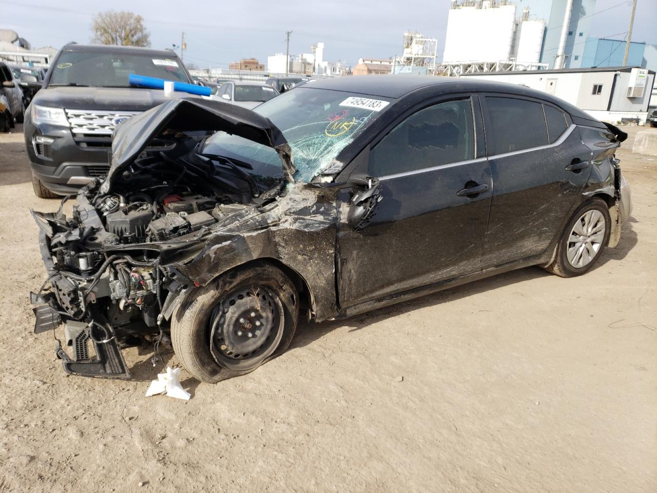 Image 1 of 2021 NISSAN SENTRA S 2021 with VIN 3N1AB8BV7MY249982