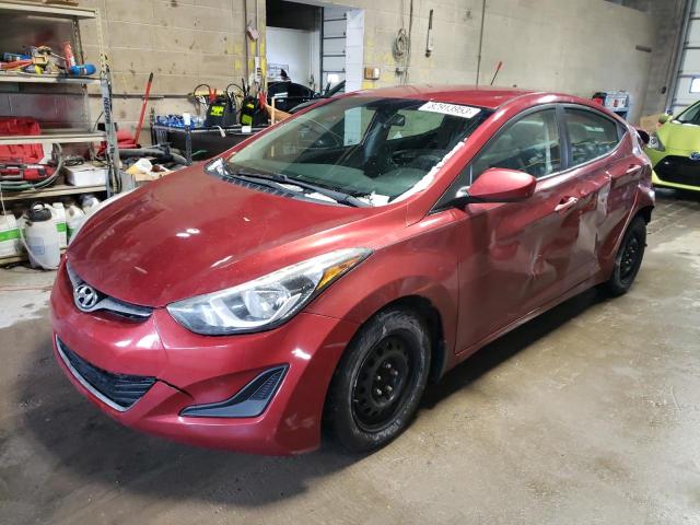 Изображение 1 2016 HYUNDAI ELANTRA SE 2016 с VIN 5NPDH4AE0GH669328