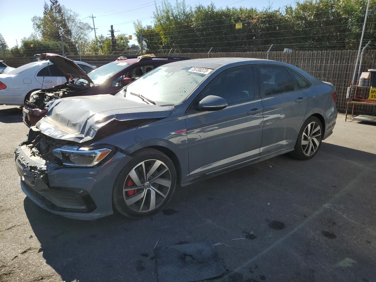 Image 1 of 2019 VOLKSWAGEN JETTA GLI 2019 with VIN 3VW6T7BU8KM172865