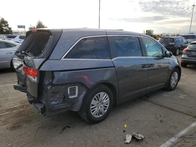 Image 3 of 2016 HONDA ODYSSEY LX 2016 with VIN 5FNRL5H21GB068241