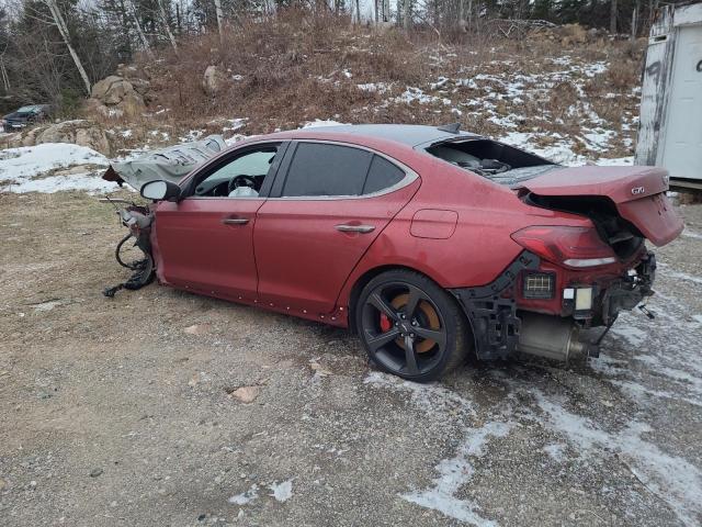 Image 2 of 2019 GENESIS G70 ELITE 2019 with VIN KMTG74LE2KU008929
