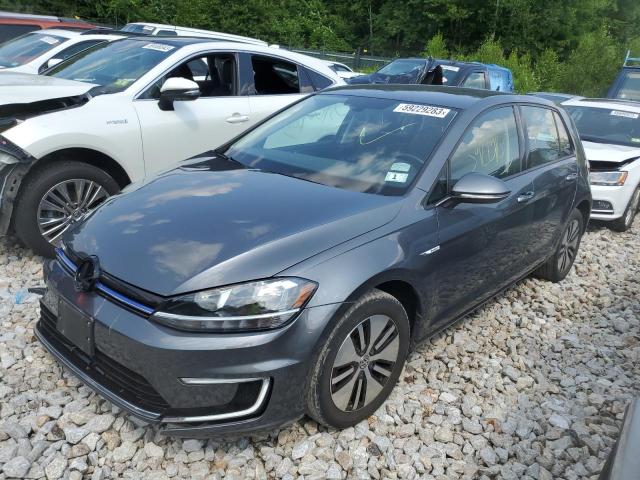 Image 1 of 2019 VOLKSWAGEN E-GOLF SE 2019 with VIN WVWKR7AU7KW902198