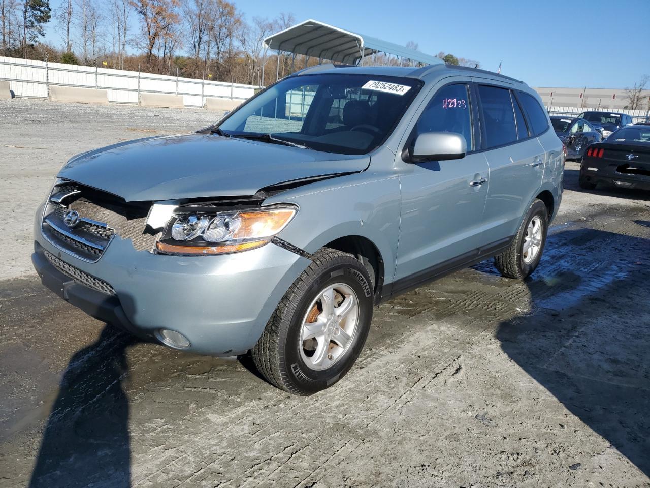 Image 1 of 2008 HYUNDAI SANTA FE SE 2008 with VIN 5NMSH73E98H139105