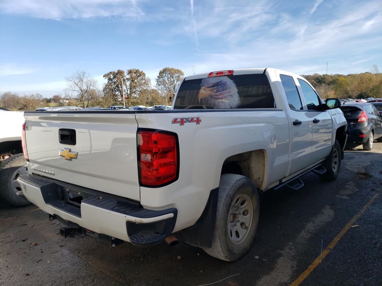Image 3 of 2017 CHEVROLET SILVERADO K1500 CUSTOM 2017 with VIN 1GCVKPEH2HZ318863