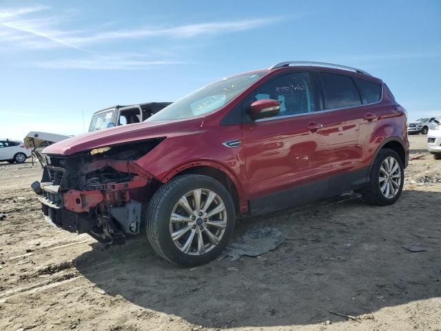 Image 1 of 2017 FORD ESCAPE TITANIUM 2017 with VIN 1FMCU9J90HUA63943