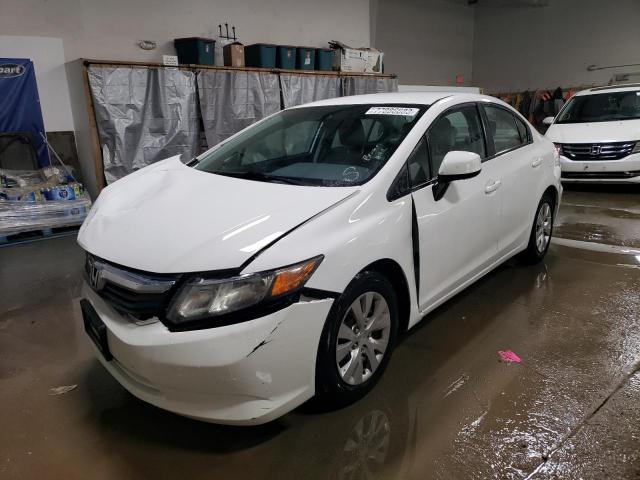 Image 1 of 2012 HONDA CIVIC LX 2012 with VIN 19XFB2F51CE076101