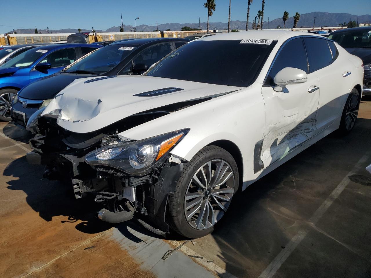 Image 1 of 2019 KIA STINGER  2019 with VIN KNAE15LA1K6065845