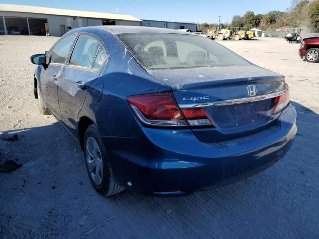 Image 2 of 2015 HONDA CIVIC LX 2015 with VIN 2HGFB2F5XFH519047