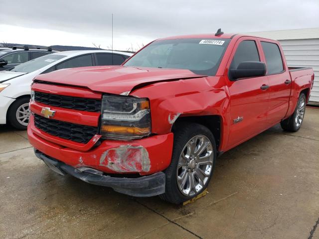 Image 1 of 2018 CHEVROLET SILVERADO C1500 CUSTOM 2018 with VIN 3GCPCPEC1JG280803