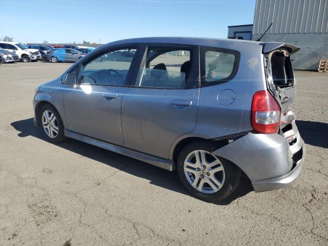 Image 2 of 2007 HONDA FIT S 2007 with VIN JHMGD37687S062726