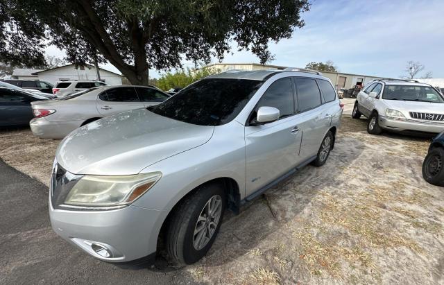 Image 2 of 2014 NISSAN PATHFINDER SV HYBRID 2014 with VIN 5N1CR2MN2EC654861