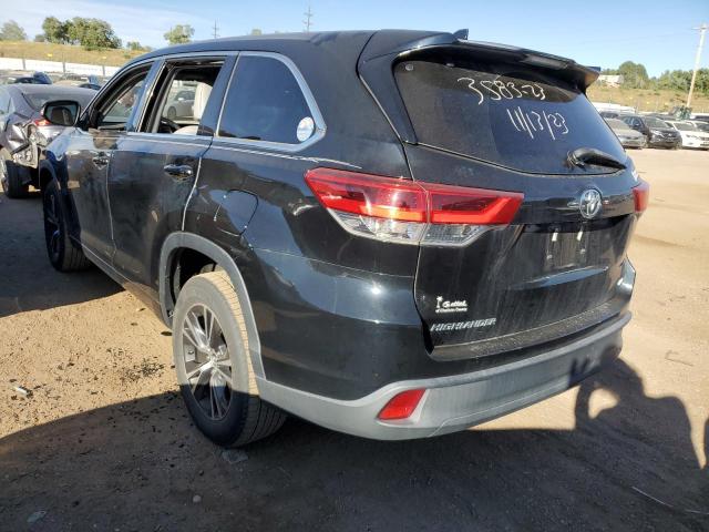 Image 2 of 2018 TOYOTA HIGHLANDER LE 2018 with VIN 5TDZZRFH5JS244627