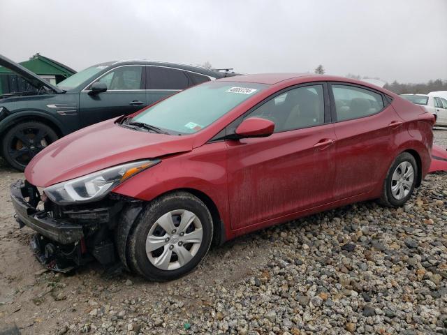Obraz 1 z 2016 HYUNDAI ELANTRA SE 2016 z VIN 5NPDH4AE3GH794341