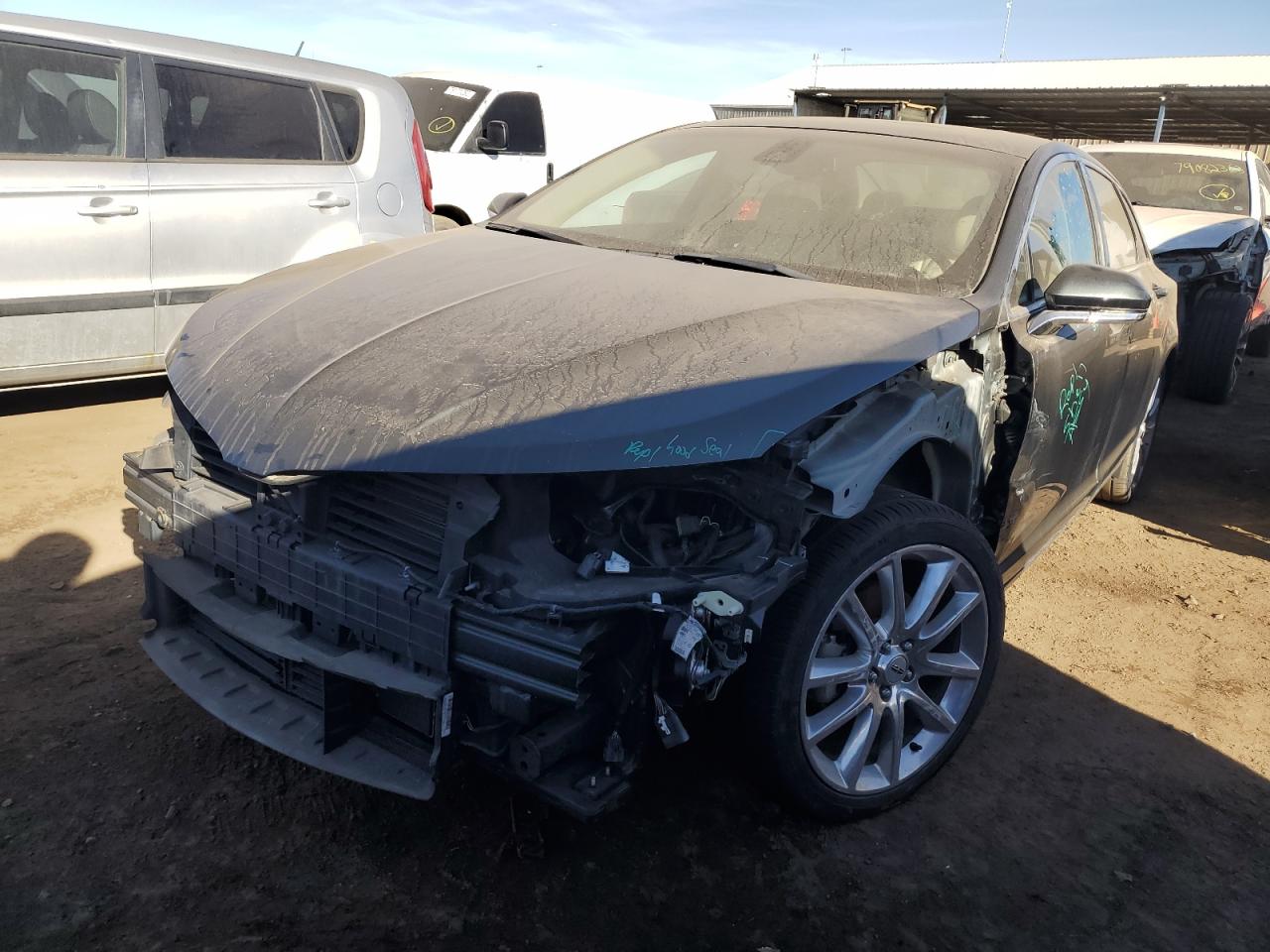 Изображение 1 2015 LINCOLN MKZ HYBRID 2015 с VIN 3LN6L2LU2FR623376