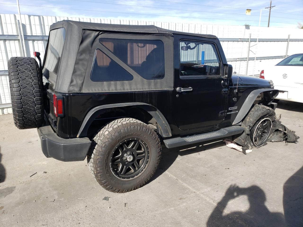 Image 3 of 2017 JEEP WRANGLER SPORT 2017 with VIN 1C4AJWAG5HL588164