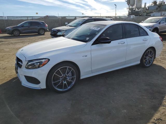 Image 1 of 2018 MERCEDES-BENZ C 43 4MATIC AMG 2018 with VIN 55SWF6EB6JU268333
