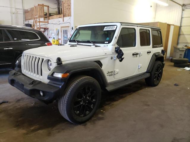 Image 1 of 2019 JEEP WRANGLER SPORT 2019 with VIN 1C4HJXDG2KW569402