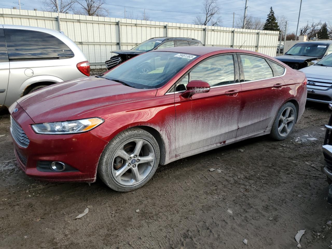 Image 1 of 2013 FORD FUSION SE 2013 with VIN 3FA6P0HR9DR141279
