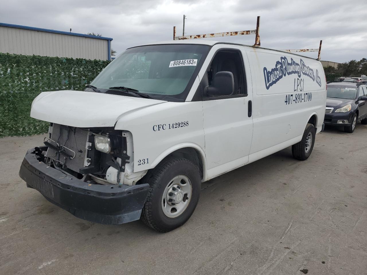 Image 1 of 2017 CHEVROLET EXPRESS G2500  2017 with VIN 1GCWGBFF2H1145043