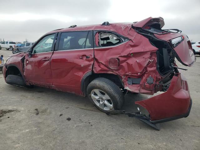 Image 2 of 2022 TOYOTA HIGHLANDER L 2022 with VIN 5TDBZRBH6NS581725