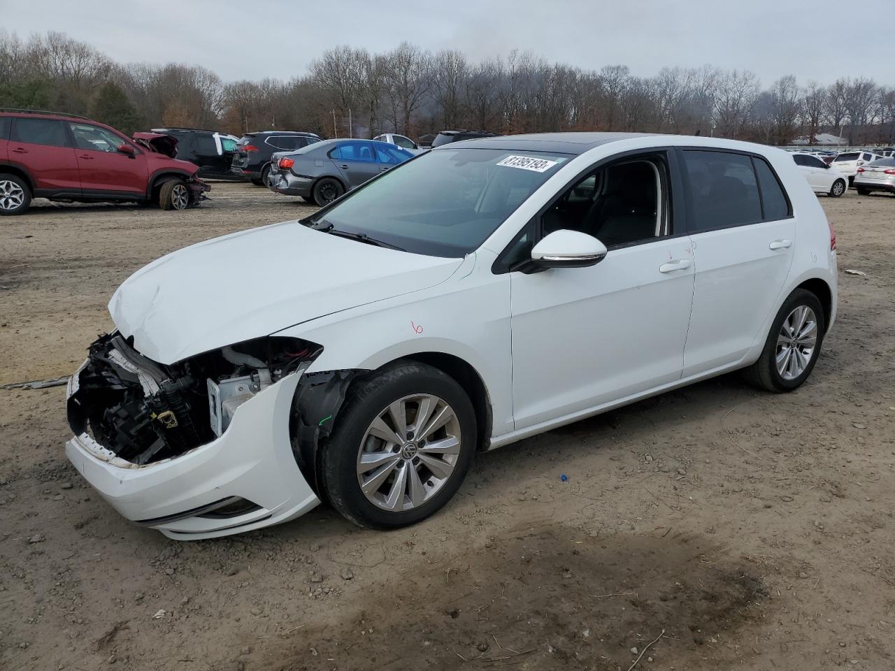 Изображение 1 2018 VOLKSWAGEN GOLF S 2018 с VIN 3VWG17AU7JM257187