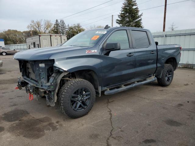 Obraz 1 z 2021 CHEVROLET SILVERADO K1500 TRAIL BOSS CUSTOM 2021 z VIN 1GCPYCEF8MZ153488