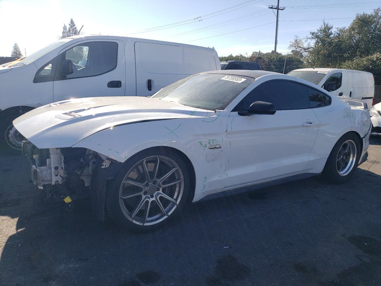 Image 1 of 2018 FORD MUSTANG GT 2018 with VIN 1FA6P8CF8J5123477