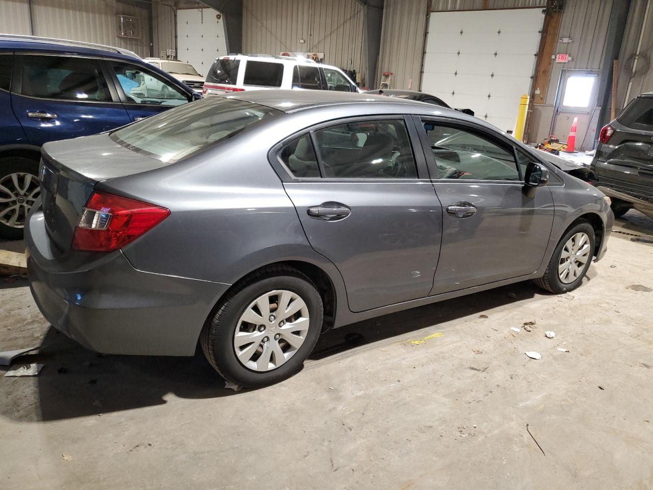 Image 3 of 2012 HONDA CIVIC LX 2012 with VIN 19XFB2F56CE386454