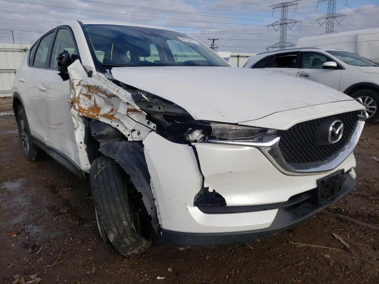Image 1 of 2018 MAZDA CX-5 SPORT 2018 with VIN JM3KFBBM1J0455757