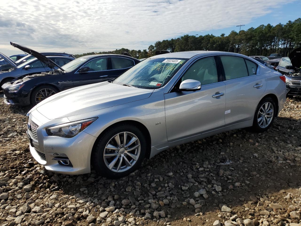 Изображение 1 Infiniti Q50 Premium 2017 с VIN JN1EV7AR4HM840416