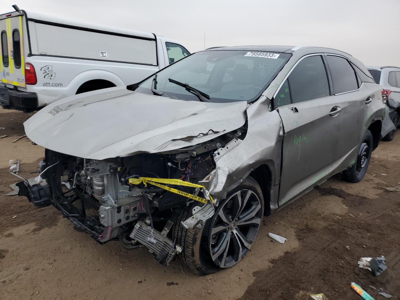 Image 1 of 2017 LEXUS RX 350 BASE 2017 with VIN 2T2BZMCA0HC059461