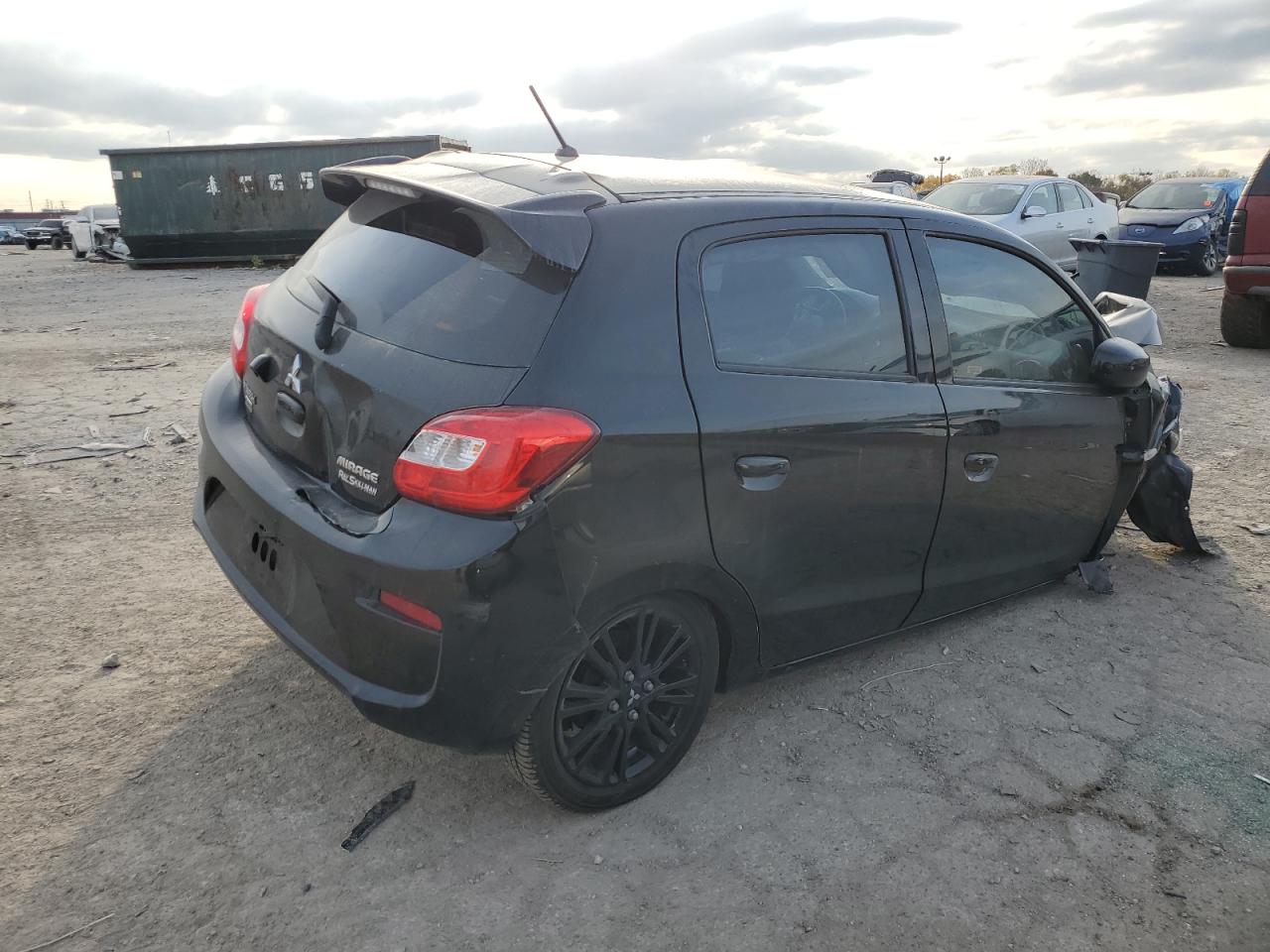 Image 3 of 2019 MITSUBISHI MIRAGE LE 2019 with VIN ML32A5HJ3KH004616