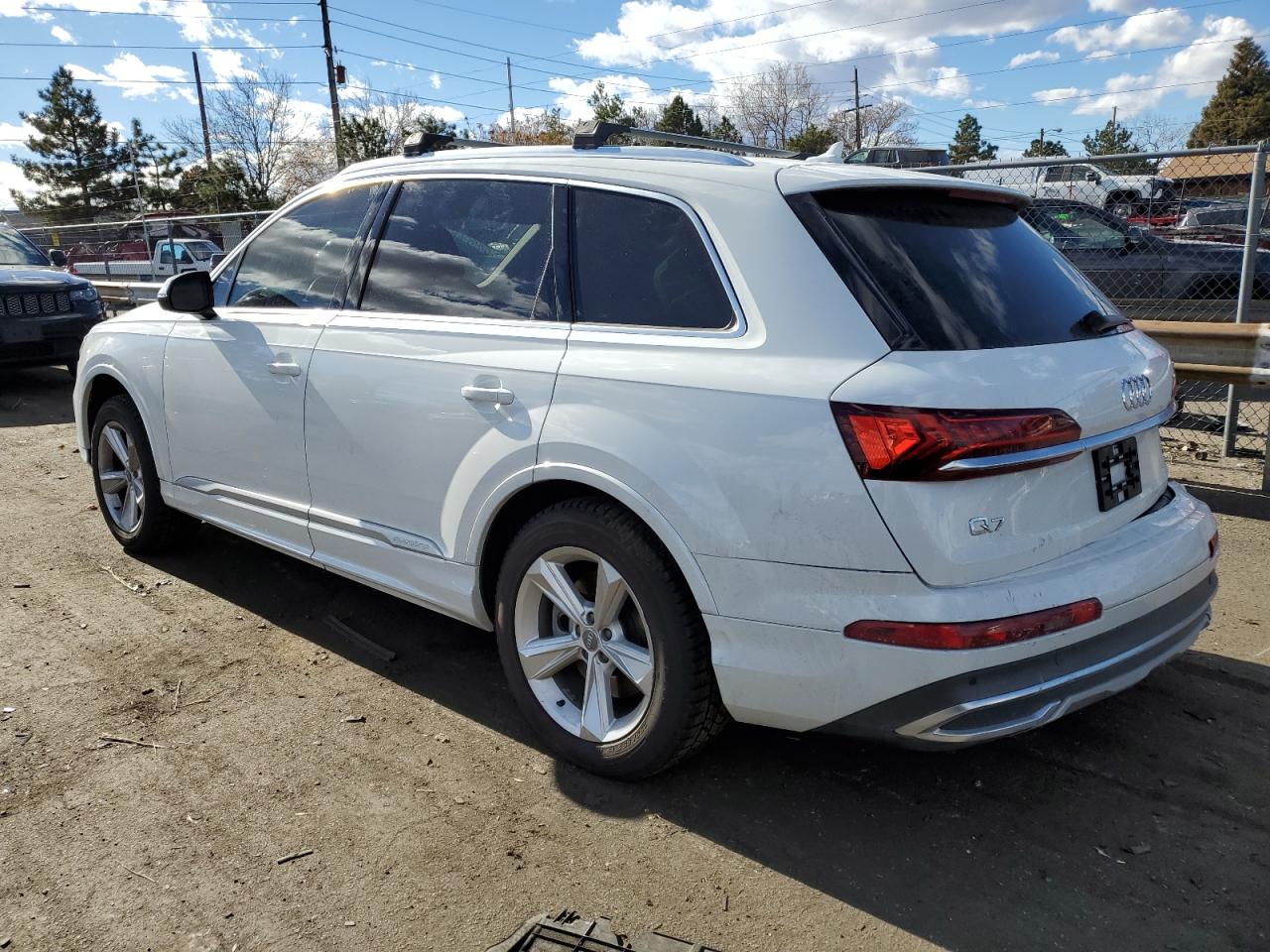 Image 2 of 2020 AUDI Q7 PREMIUM 2020 with VIN WA1AJAF73LD007981