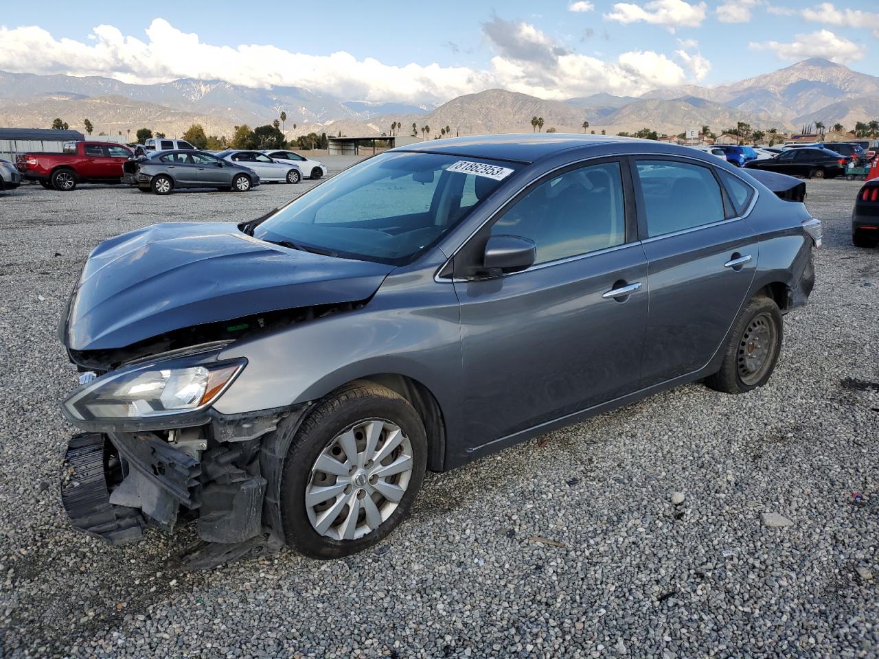 Obraz 1 z 2016 NISSAN SENTRA S 2016 z VIN 3N1AB7APXGL639196