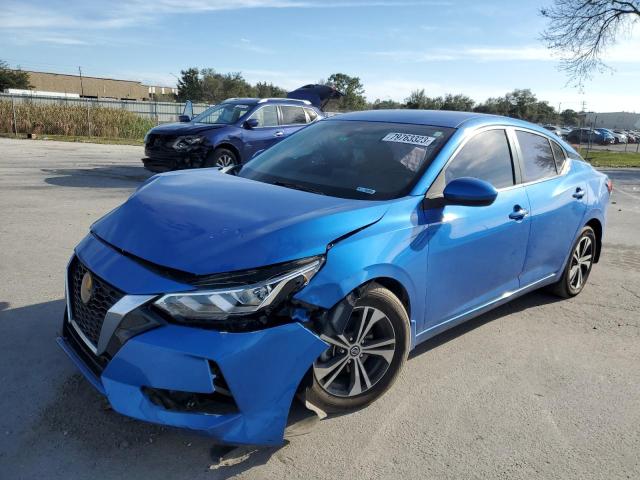 Obraz 1 z 2021 NISSAN SENTRA SV 2021 z VIN 3N1AB8CV1MY318289