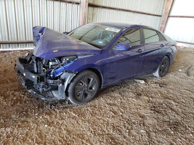Image 1 of 2023 HYUNDAI ELANTRA SEL 2023 with VIN KMHLM4AG7PU534356