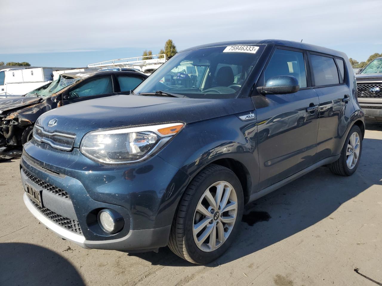 Image 1 of 2017 KIA SOUL + 2017 with VIN KNDJP3A57H7412138