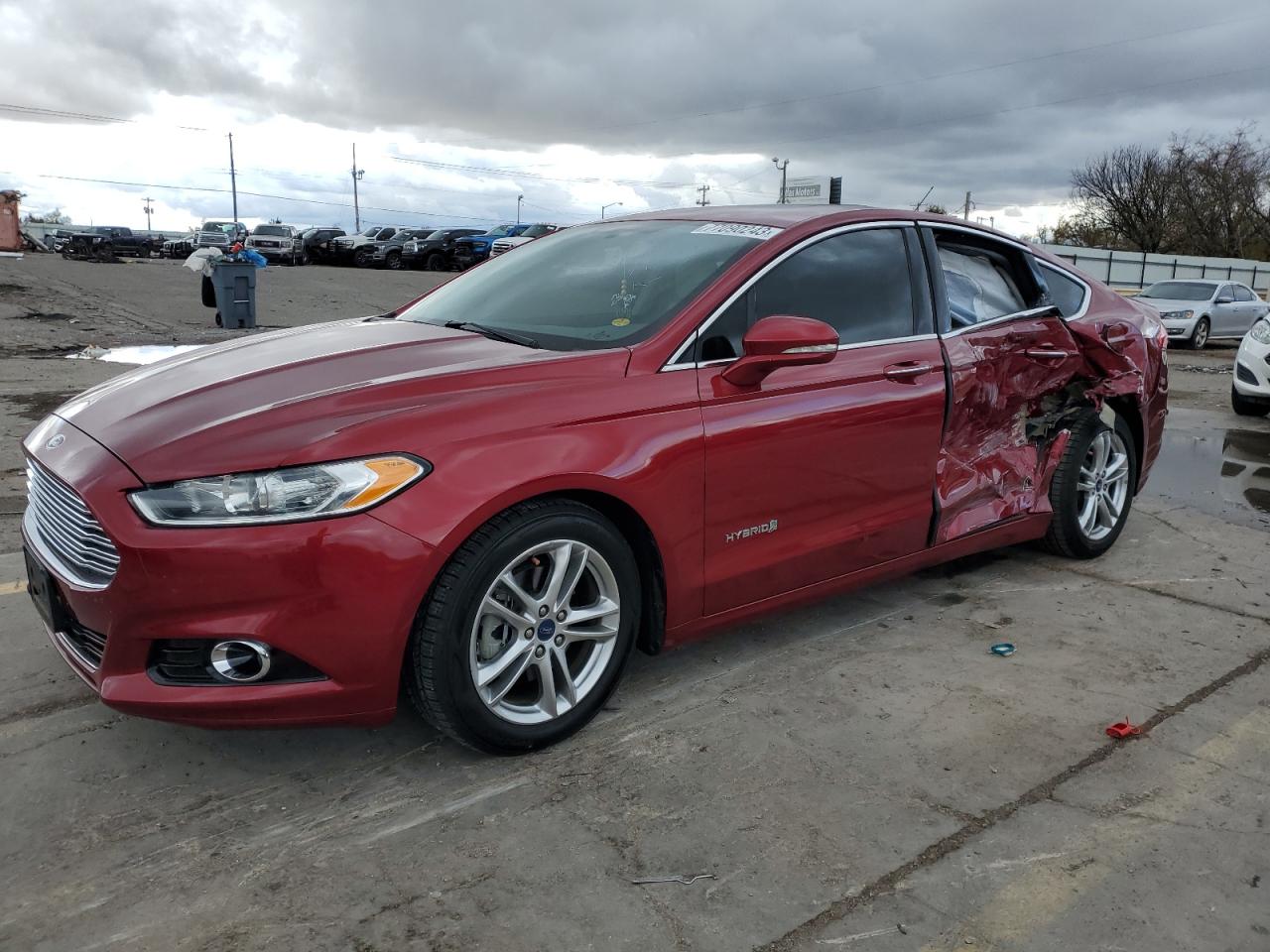 Obraz 1 z 2016 FORD FUSION TITANIUM HEV 2016 z VIN 3FA6P0RU7GR127310