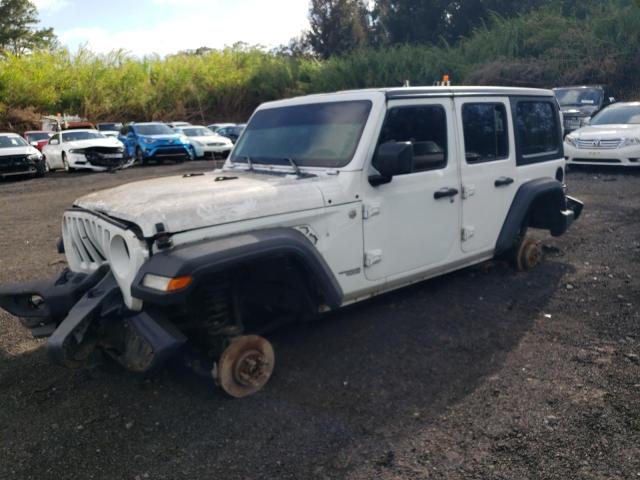Image 1 of 2020 JEEP WRANGLER UNLIMITED SPORT 2020 with VIN 1C4HJXDG9LW299084
