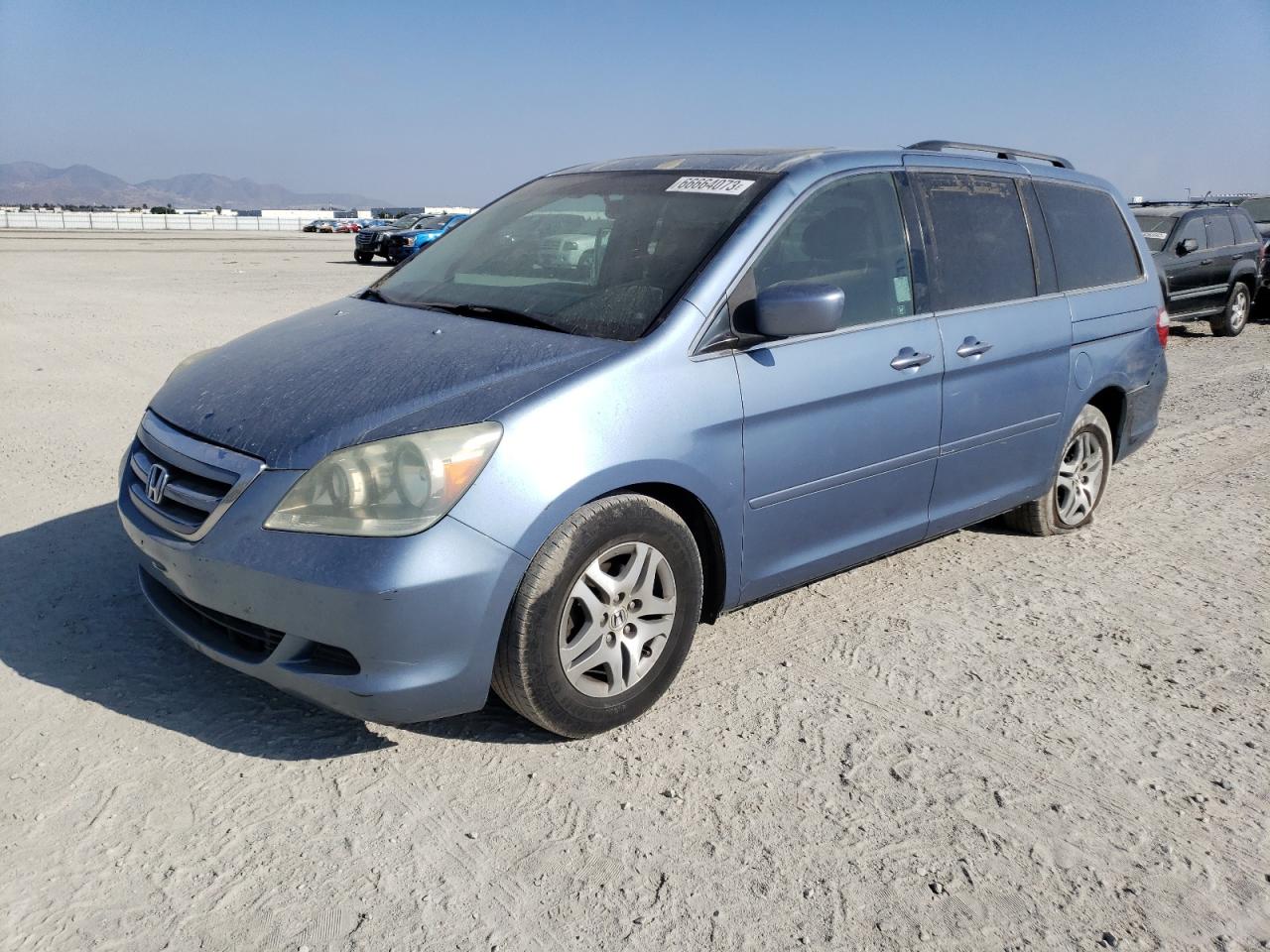 Image 1 of 2006 HONDA ODYSSEY EXL 2006 with VIN 5FNRL38726B120104