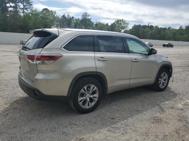 Изображение 3 2014 TOYOTA HIGHLANDER XLE 2014 с VIN 5TDKKRFH1ES026891