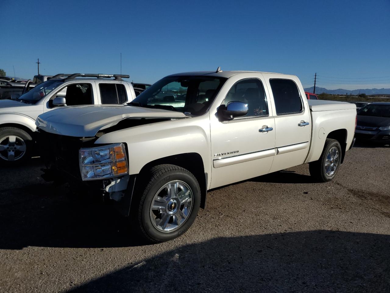 Image 1 of 2013 CHEVROLET SILVERADO K1500 LTZ 2013 with VIN 3GCPKTE77DG135574