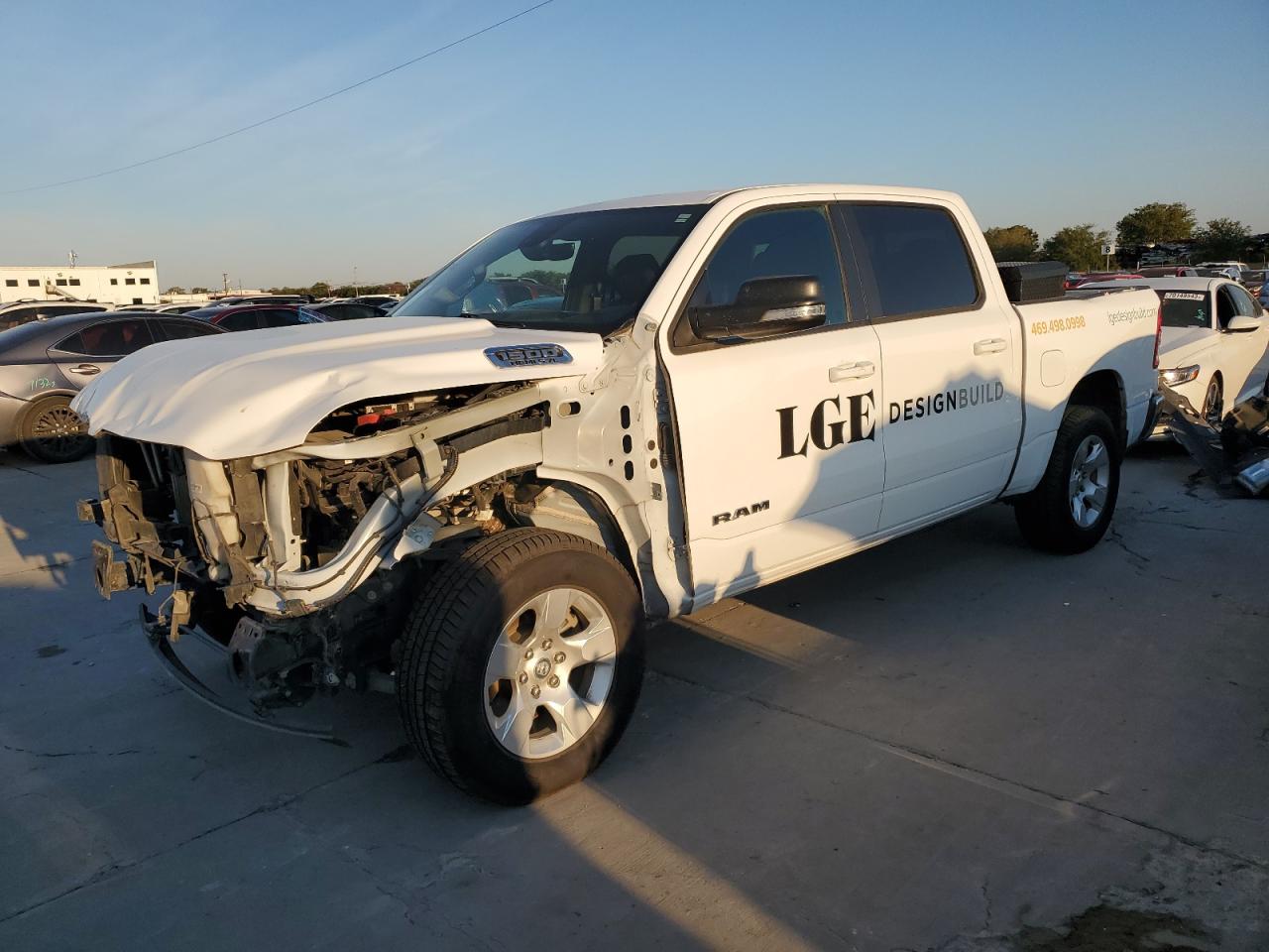 Obraz 1 z 2022 RAM 1500 BIG HORN/LONE STAR 2022 z VIN 1C6RREFT0NN265708