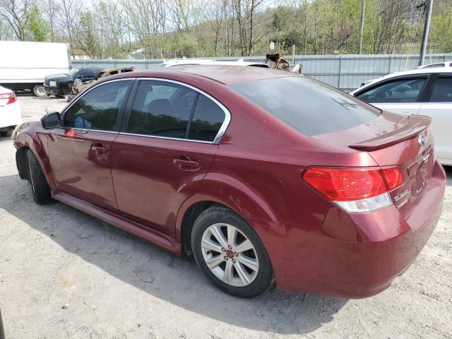 Image 2 of 2012 SUBARU LEGACY 2.5I PREMIUM 2012 with VIN 4S3BMCG6XC3019764