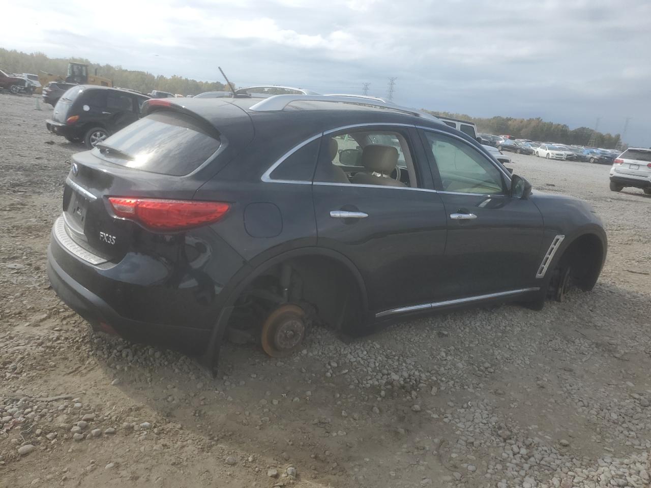 Image 3 of 2012 INFINITI FX35  2012 with VIN JN8AS1MW6CM153826
