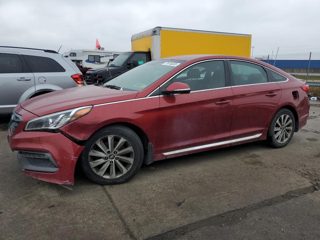 Image 1 of 2015 HYUNDAI SONATA SPORT 2015 with VIN 5NPE34AF7FH134300