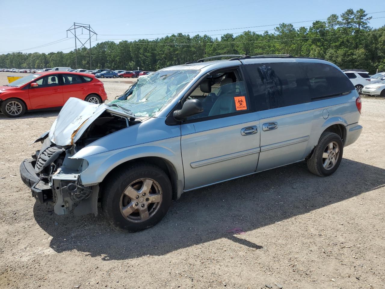 Image 1 of 2005 DODGE GRAND CARAVAN SXT 2005 with VIN 2D4GP44L45R191525