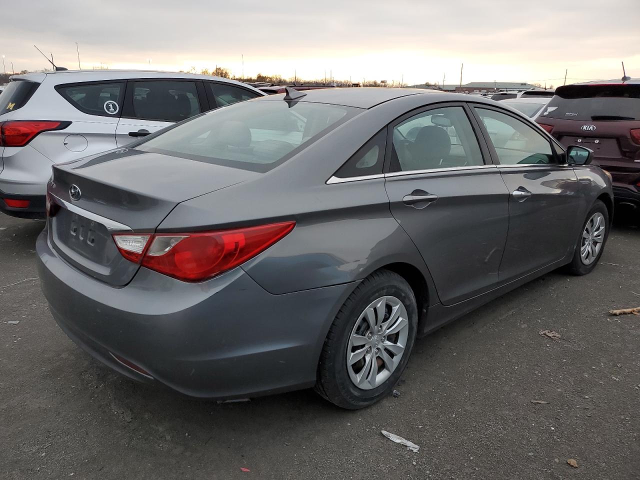 Image 3 of 2013 HYUNDAI SONATA GLS 2013 with VIN 5NPEB4AC9DH599182