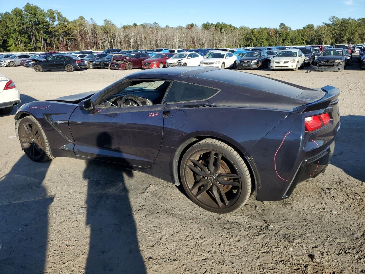 Image 2 of 2014 CHEVROLET CORVETTE STINGRAY Z51 2LT 2014 with VIN 1G1YJ2D78E5115497