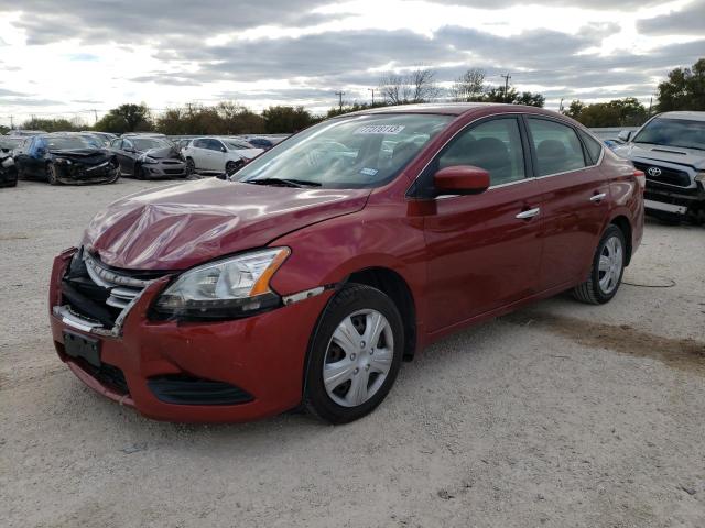 Image 1 of 2015 NISSAN SENTRA S 2015 with VIN 3N1AB7AP8FY283090